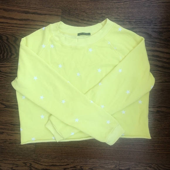 Wildfox Football Star Crop Pullover - Picture 3 of 6